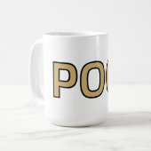 Pog! Text Mug - Luca Kaneshiro Fanart コーヒーマグカップ (正面左)