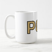 Pog! Text Mug - Luca Kaneshiro Fanart コーヒーマグカップ (左)