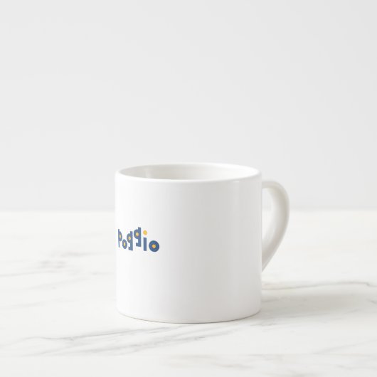 Poggio エスプレッソカップ (正面右)