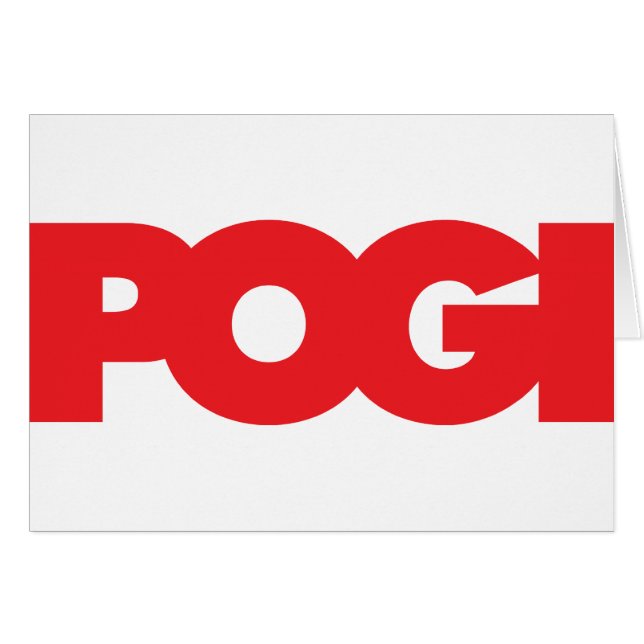 Pogi -赤 (正面横)