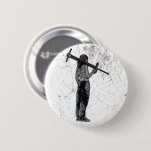 Pogoの戦士ボタン 缶バッジ (正面&裏面)