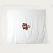 Pogoボーン – 熱狂する移動時のスケルトン タペストリー (正面(横))