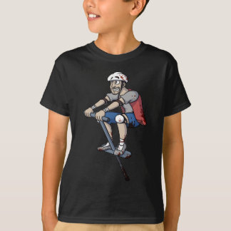 Pogo Stick Guy - Happy Wheels Tシャツ