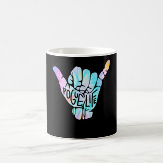 Pogue Life Shaka Hand Hang Loose Tie Dye コーヒーマグカップ