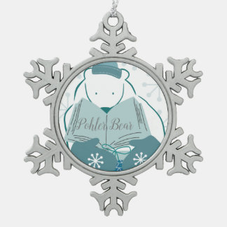 Pohler Bear Ornament スノーフレークピューターオーナメント