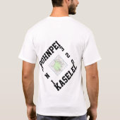 Pohnpei Fsmの州のミクロネシアの基本的なTシャツ Tシャツ (裏面)