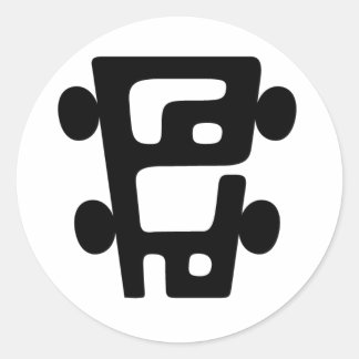 PoHoステッカー。 ラウンドシール