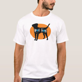 Poi犬のハワイのロゴのデザイン Tシャツ