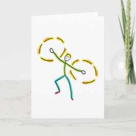 Poi Spinning Stickman カード