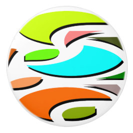 Poignée de céramique design et colorée セラミックノブ