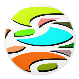 Poignée de céramique design et colorée セラミックノブ