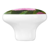 poignée de porte fleur rose セラミックノブ (側面)