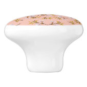 Poignée de porte Fleurs d’amandier セラミックノブ (側面)