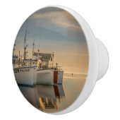 Poignée de porte, photo bateaux de pêche セラミックノブ (右)