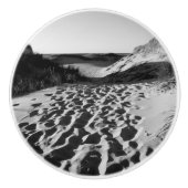 Poignée de porte, photo de plage セラミックノブ (正面)