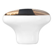 Poignée de porte, photo d'un phare セラミックノブ (側面)