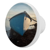 Poignée de porte, photo d'une barque セラミックノブ (右)