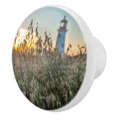 poignée de porte, photo d'une phare dans un champs セラミックノブ (右)