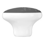 Poignée de porte, photo noir et blanc, bateaux セラミックノブ (側面)