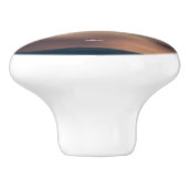 poignée de porte photo oiseaux abstraite セラミックノブ (側面)