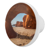 Poignée de porte, photo plage et cap セラミックノブ (右)