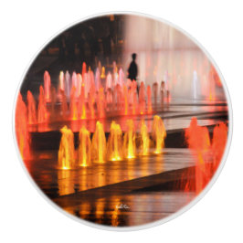 Poignée de porte, photo, silhouette homme セラミックノブ