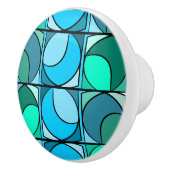 Poignée en Céramique 70' bleue セラミックノブ (右)