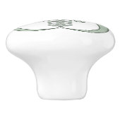 Poignée en Céramique Art Déco セラミックノブ (側面)