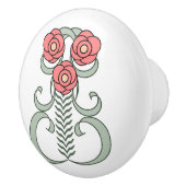 Poignée en Céramique Art Déco セラミックノブ (右)