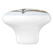 Poignée en Céramique douceur du matin, florale セラミックノブ (側面)