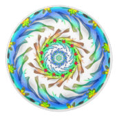 Poignée Jimette Design collection 2019. セラミックノブ (正面)