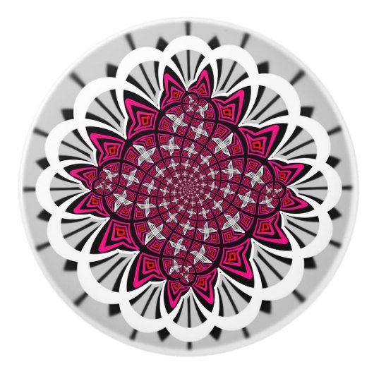 Poignée Jimette Design collection 2019. セラミックノブ (正面)