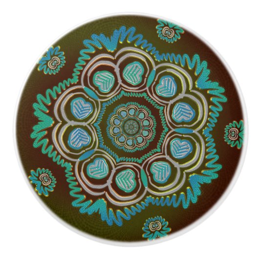 Poignée Jimette Design collection 2019. セラミックノブ (正面)