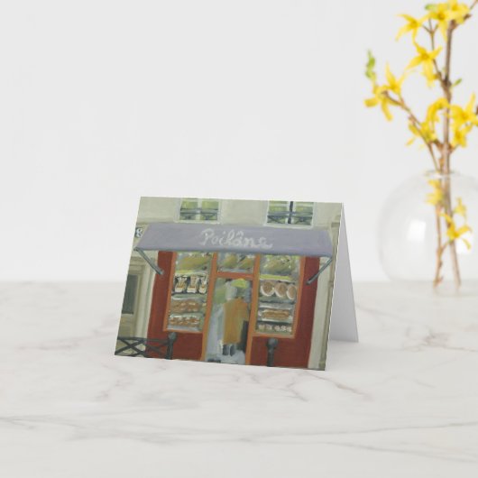 POILANE: パリNOTECARD カード (黄色い花)