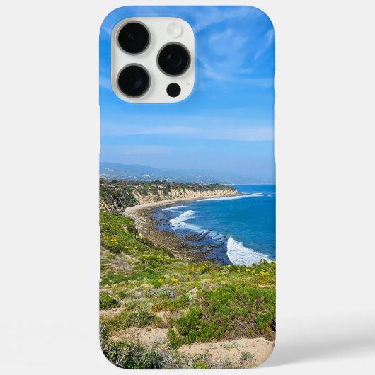 Poine Dumeの海岸沿いの青い海水 Case-Mate iPhoneケース (裏面)