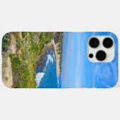 Poine Dumeの海岸沿いの青い海水 Case-Mate iPhoneケース (裏面 (横))