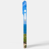 Poine Dumeの海岸沿いの青い海水 Case-Mate iPhoneケース (裏面 / 左)