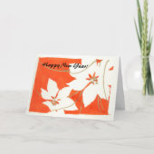 Poinsetia シーズンカード (正面)