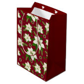 Poinsettia ミディアムペーパーバッグ (裏面アングル)