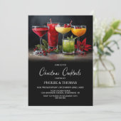 Poinsettia Christmas Cocktail Party 招待状 (スタンド正面)