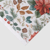 Poinsettia Christmas Tissue Paper 薄葉紙 (詳細)