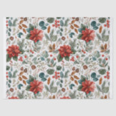 Poinsettia Christmas Tissue Paper 薄葉紙 (正面)