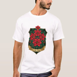 Poinsettia Crest T-Shirt Tシャツ