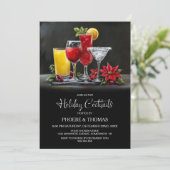 Poinsettia Holiday Cocktail Party 招待状 (スタンド正面)