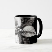 Poinsettia mug マグカップ (正面右)