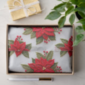 Poinsettia Needlework Christmas Holidays Felt 薄葉紙 (ギフト)