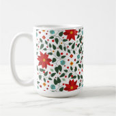Poinsettia Paradise Coffee Mug Cheer コーヒーマグカップ (左)