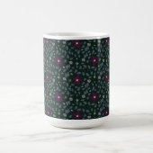Poinsettia Paradise Coffee Mug Dark コーヒーマグカップ (中央)