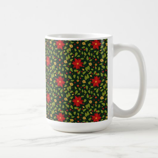 Poinsettia Paradise Coffee Mug Hope コーヒーマグカップ (右)