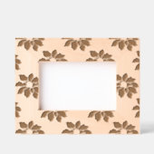 Poinsettia Pattern レーザー彫刻フレーム (正面)